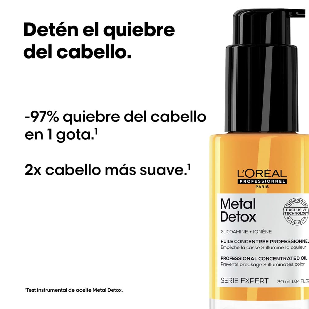 ACEITE ANTI-QUIEBRE METAL DETOX (ACEITE PARA EL CABELLO ANTI-QUIEBRE)
